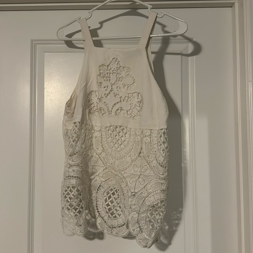 Lace tank